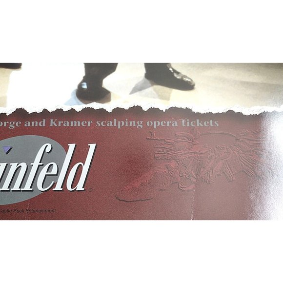 Jason Alexander Signed Seinfeld Ep 47 The Opera 22x28 Poster JSA Proof Autograph - Picture 8 of 11